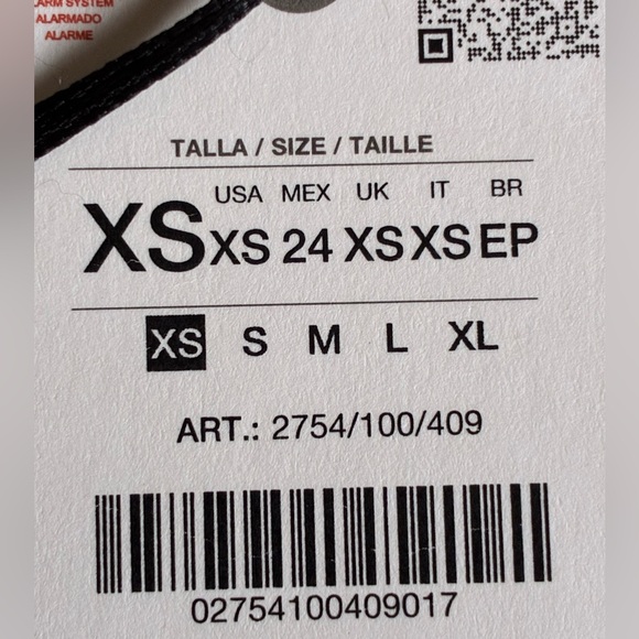 NWT. Zara ZW Collection Petrol Blue Satin Effect Halter Top. Size XS. - Picture 8 of 10